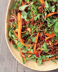 Roasted Carrot and Quinoa Salad