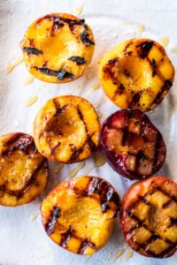 Grilled Peaches and Apricots